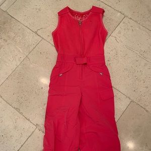 Spyder Girls Ski Pants/Body Suit